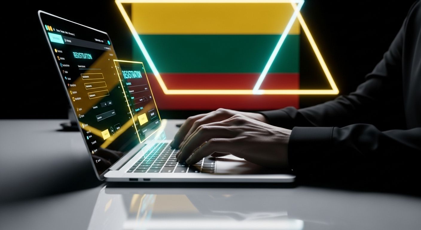 Kaip užsiregistruoti casino account creation steps 